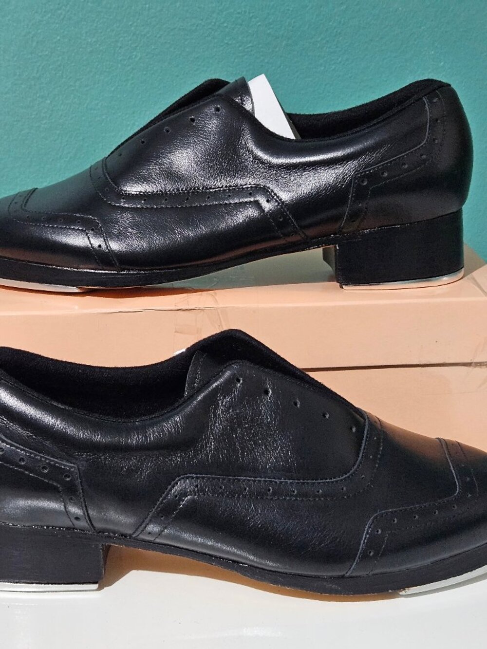 Bloch Jason Samuel Smith Men’s Professional Tap Shoes Black Size 8 M